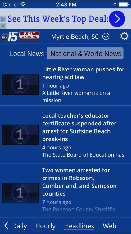 WPDE WX screenshot-3