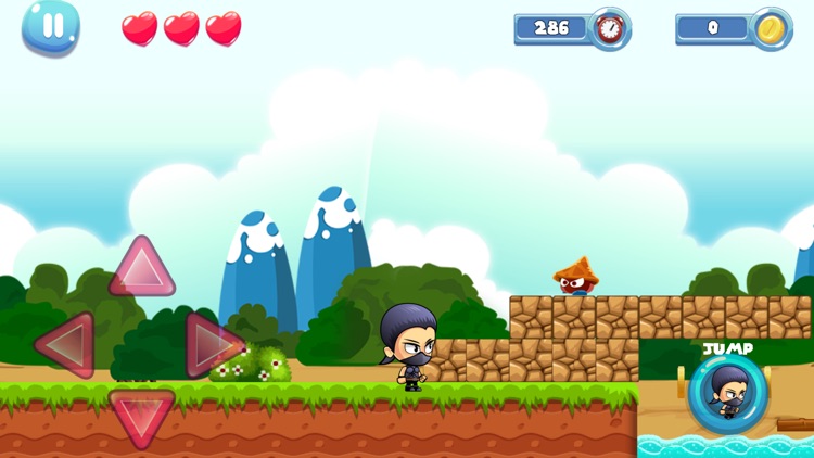 ninja jungle adventure 8 year old games screenshot-4