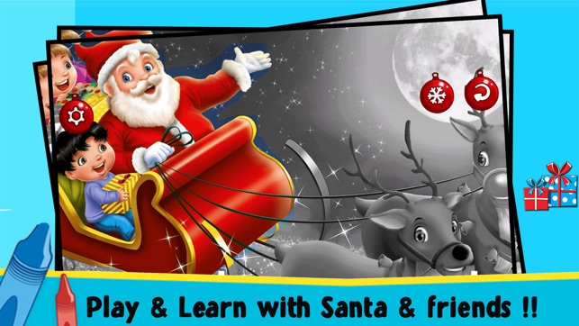 Christmas Scratch & Paint Coloring Games For Kids(圖3)-速報App