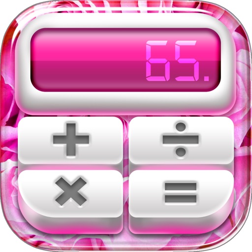 Calculator Keyboard Themes Color Wallpapers Pink icon