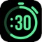 Interval Training Timer perfect for Hiit Circuit and Tabata Workouts