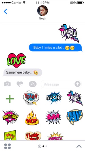 Comic Stickers For iMessage(圖2)-速報App