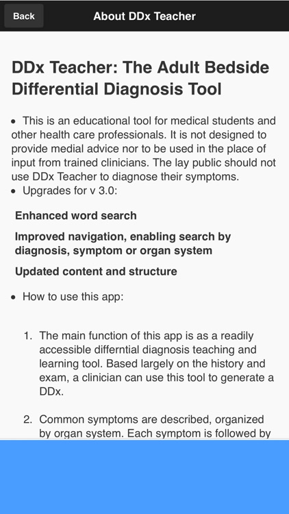 DDx Teacher: Differential Diagnosis/History Aid screenshot-4