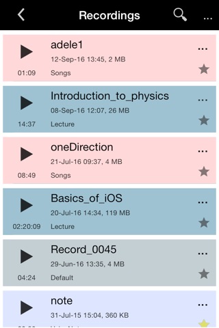 ClearRecord Pro – Noise free voice recorder screenshot 3