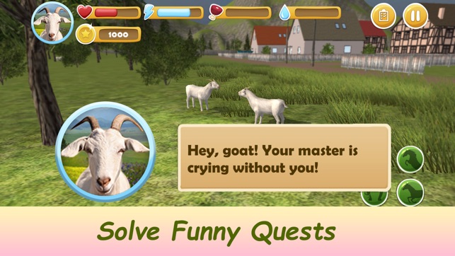 Farm Goat Simulator: Animal Quest 3D(圖3)-速報App