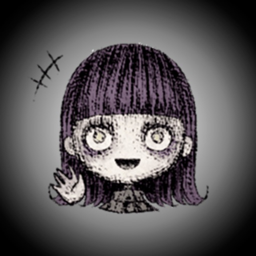 Gloomy Girl - Dark Lady Stickers for iMessage icon