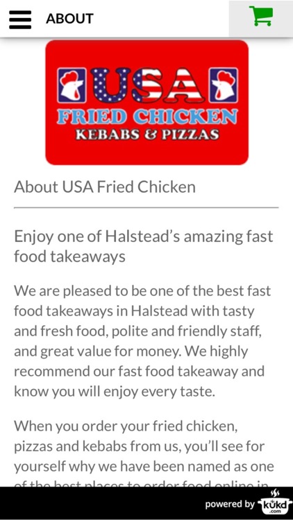 USA Fried Chicken Fast Food Takeaway screenshot-4