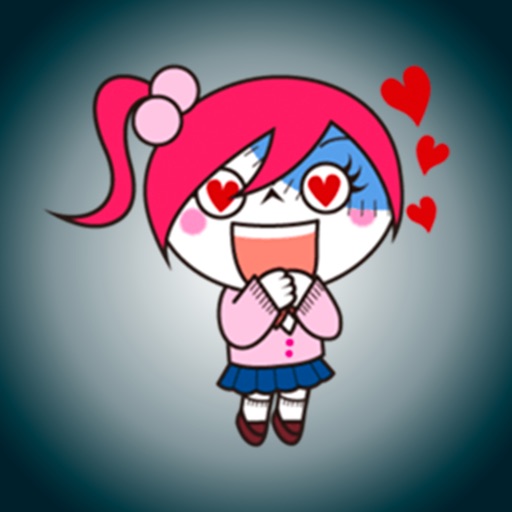 Cute Zombie Girl ● Emoji Stickers for iMessage icon