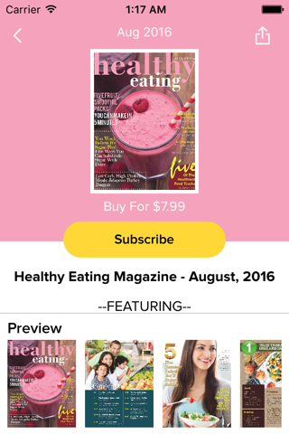 Healthy Eating Magazine screenshot 3