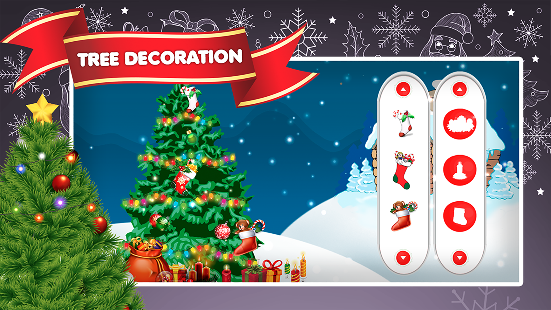 Christmas Tree Decorator - Dress Up Game screenshot 2