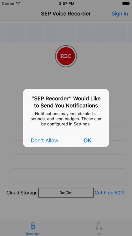 SEP Voice Recorder