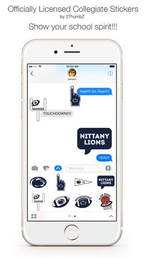 PennState University Stickers for iMessage(圖1)-速報App