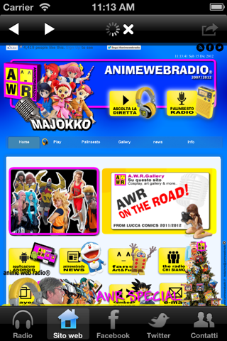 Anime Web Radio screenshot 2