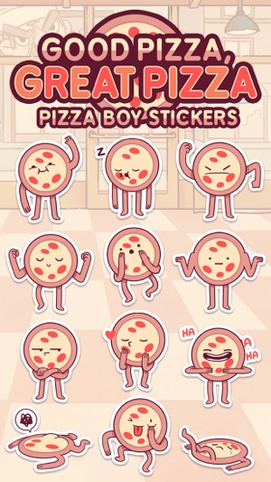 Pizza Boy Stickers by Good Pizza Great Pizza(圖1)-速報App