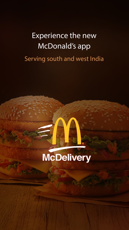 McDelivery India west & south