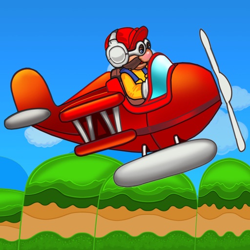 Super Bros Flying Run - Fun run on yoshis island