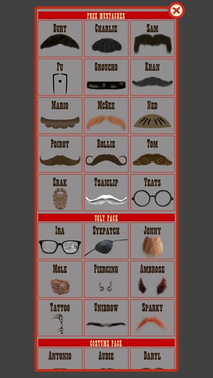 Man Hair Mustache Style