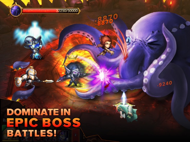 Heroes Tactics : PvP Strategy Game Screenshot