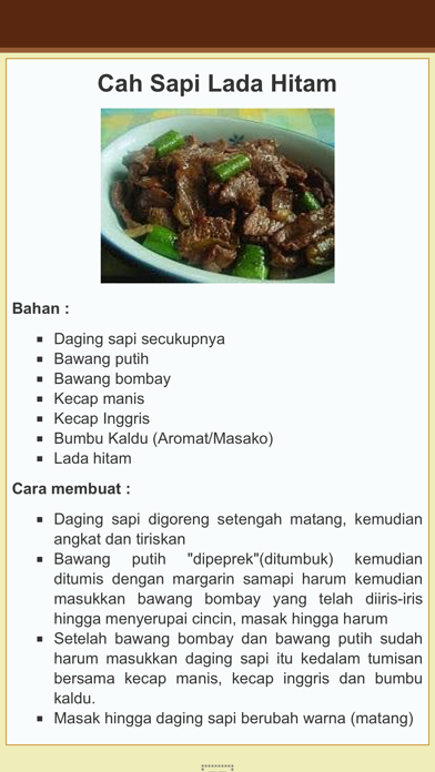 How to cancel & delete Resep Daging Indonesia from iphone & ipad 3