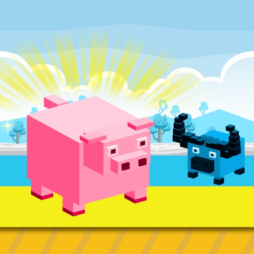 Mr Pig Crafts Jump iOS App