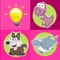 Dinosaur animals friend pair matching game for kid is very cute and funny matches game 