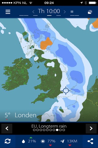 Rainradar UK & Ireland - náhled