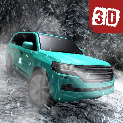 Offroad Cruiser Snow Driving Icon