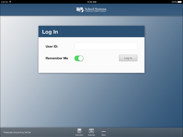 School Systems FCU for iPad