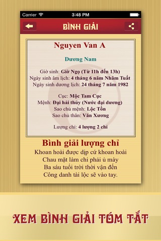 Lá Số Tử Vi screenshot 4