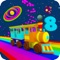 Numbers Train Space: Preschool Game For Children