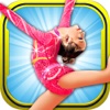 All-Star Gymnastics Girl Athlete Jump Training