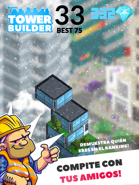 Screenshot #6 pour Tower Builder! 3D Blocks Stack Arcade Game