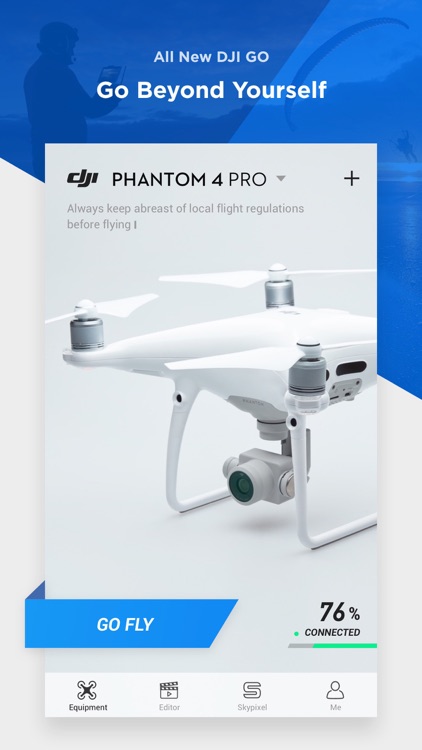 DJI GO 4-For Spark, P4 Series, Mavic and Inspire 2