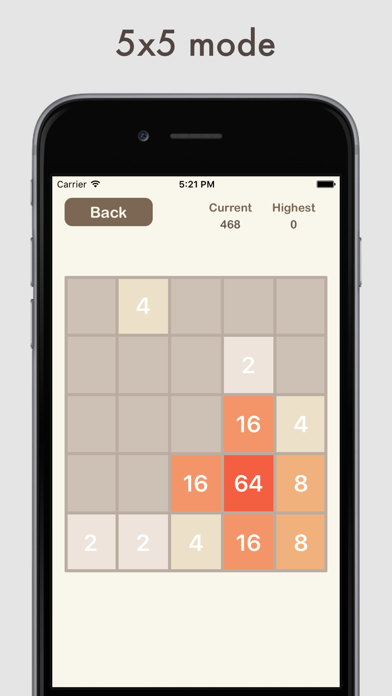 All 2048 - 3x3, 4x4, 5x5, 6x6 and more in one app! screenshot 2