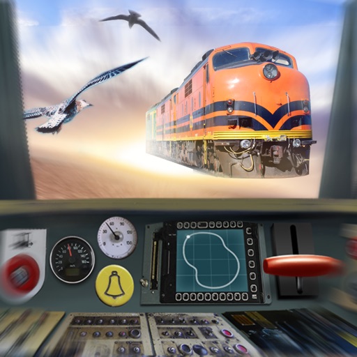 Flying Train. Drive Simulator iOS App
