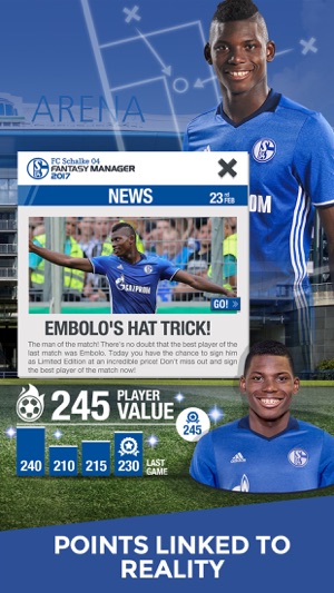 FC Schalke 04 Fantasy Manager 17 - football club(圖5)-速報App