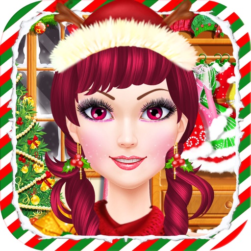 Christmas Girl Makeover icon