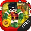 3D Comic Heroes Block Run Games