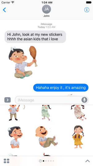 Dorana Emoji Stickers - for iMessage(圖3)-速報App