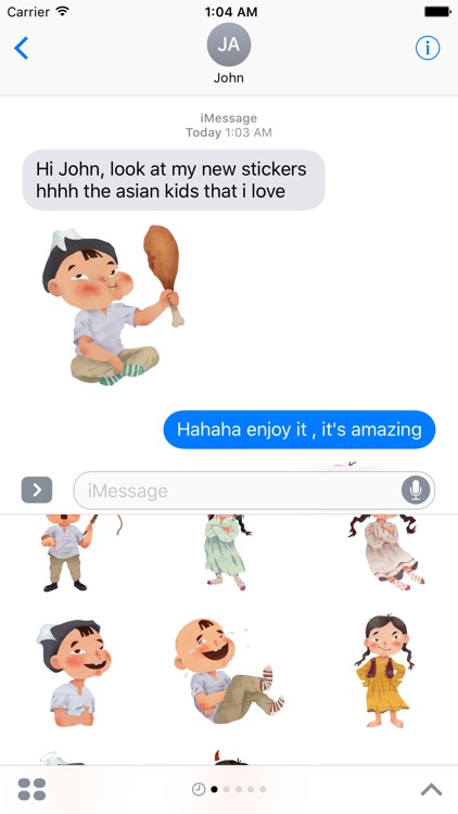 Dorana Emoji Stickers - for iMessage