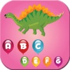 Dinosaur ABC Merge Alphabets Baby Letters Tracing