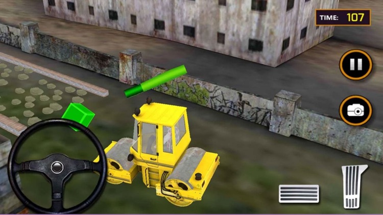 City Road Construction Roller Drive-r simulator