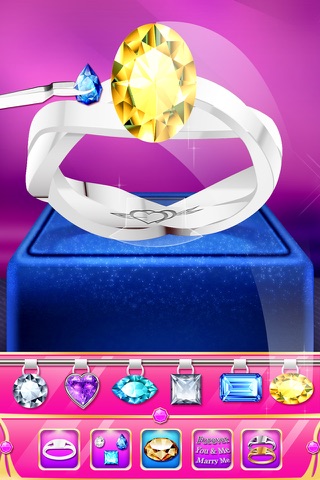 Wedding Ring Designer: Sweet Couple Makeover Salon screenshot 4