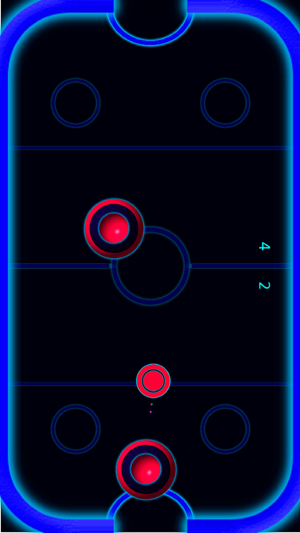 Air Hockey Blue Free(圖2)-速報App