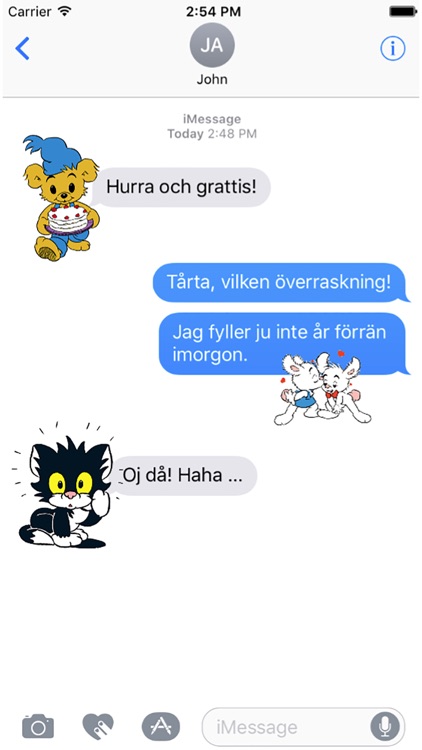 Bamse Stickers
