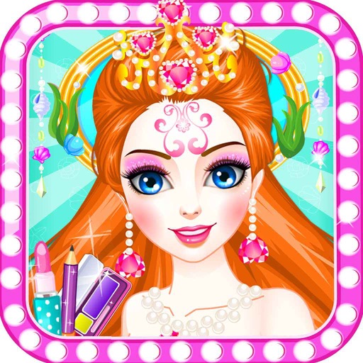 美人鱼化妆舞会：魔法公主换装搭配6岁儿童游戏免费 icon