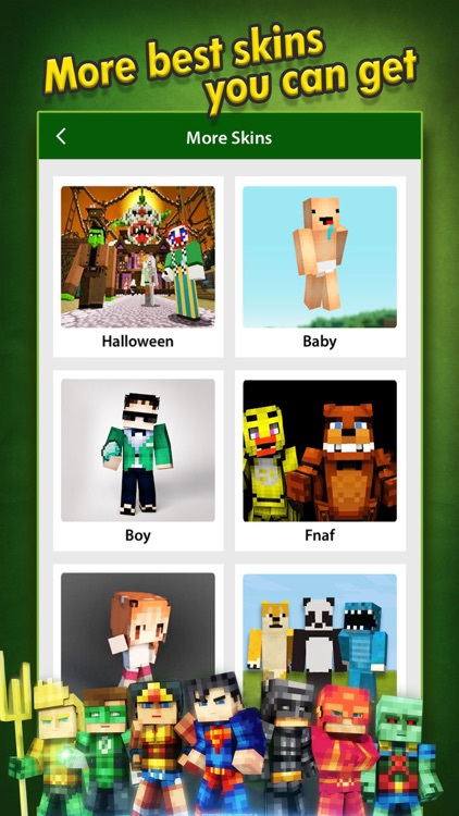 SuperHero Skins Pro - Minecraft Pocket Edition