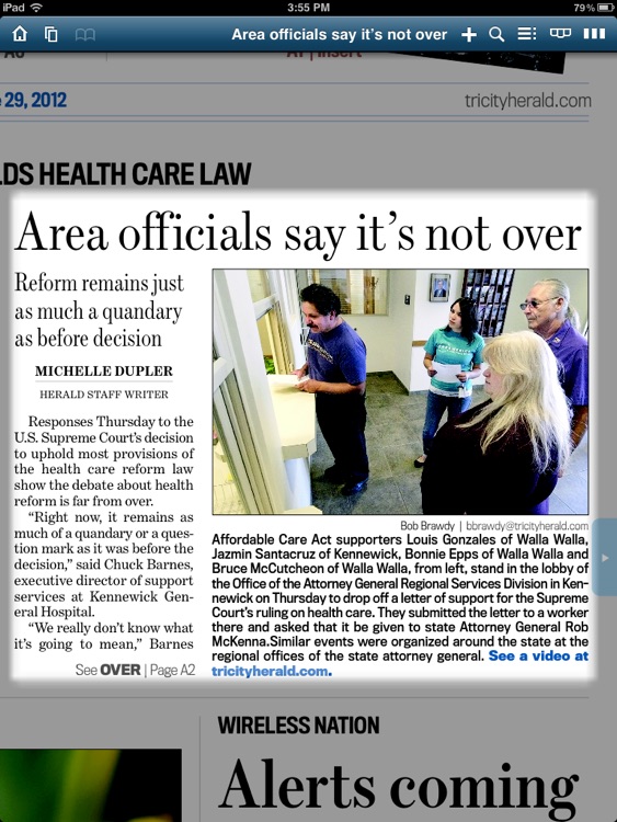 Tri-City Herald eEdition screenshot-3