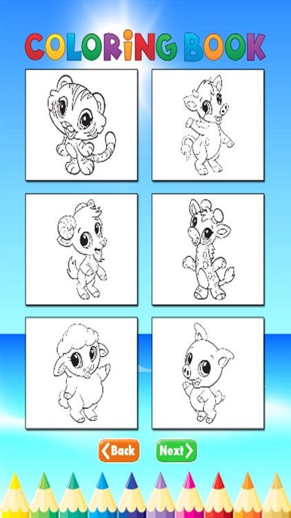 Animal Coloring Book - Activties Paint for Kids screenshot-4