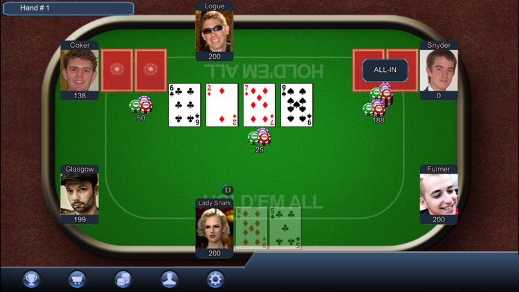 Hold'emAll - No Limit Texas Hold'em Poker screenshot-3
